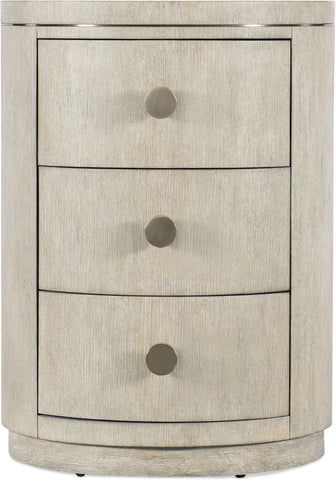 Hooker Furniture Bedroom Modern Mood Round Nightstand