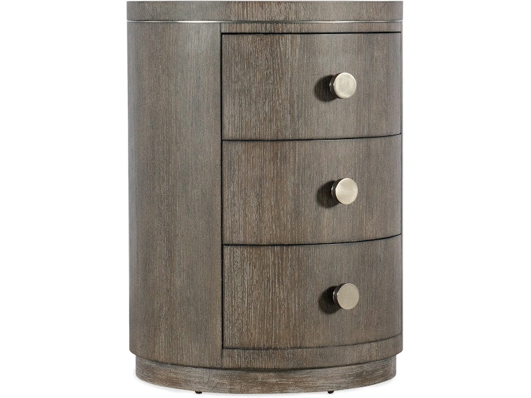 Hooker Furniture Bedroom Modern Mood Round Nightstand