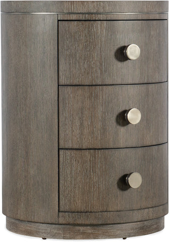 Hooker Furniture Bedroom Modern Mood Round Nightstand