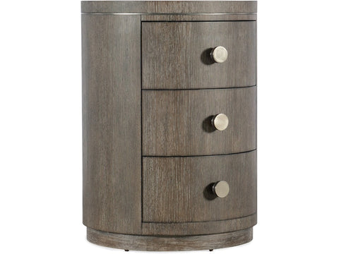 Hooker Furniture Bedroom Modern Mood Round Nightstand