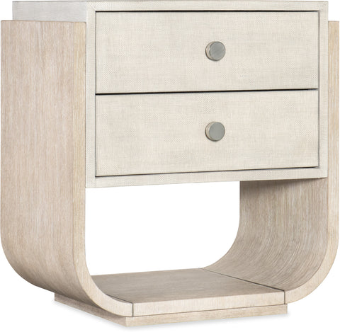 Hooker Furniture Bedroom Modern Mood Two Drawer Nightstand
