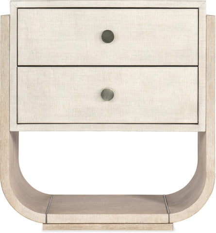 Hooker Furniture Bedroom Modern Mood Two Drawer Nightstand