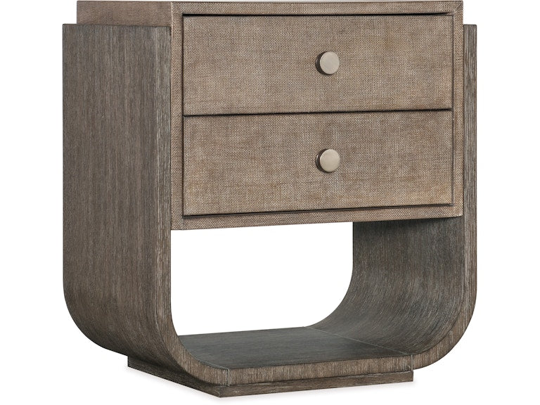 Hooker Furniture Bedroom Modern Mood Two Drawer Nightstand