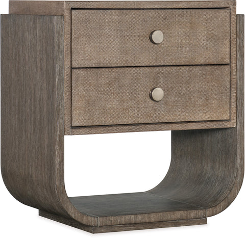 Hooker Furniture Bedroom Modern Mood Two Drawer Nightstand