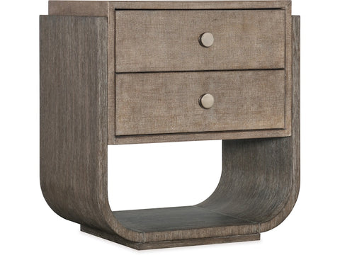 Hooker Furniture Bedroom Modern Mood Two Drawer Nightstand