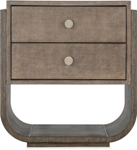 Hooker Furniture Bedroom Modern Mood Two Drawer Nightstand