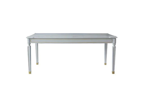 House Marchese Pearl Gray Finish Dining Table Model 68860 By ACME Furniture