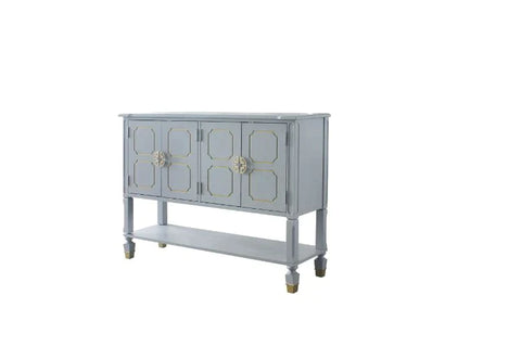 House Marchese Pearl Gray Finish Server Model 68864 By ACME Furniture