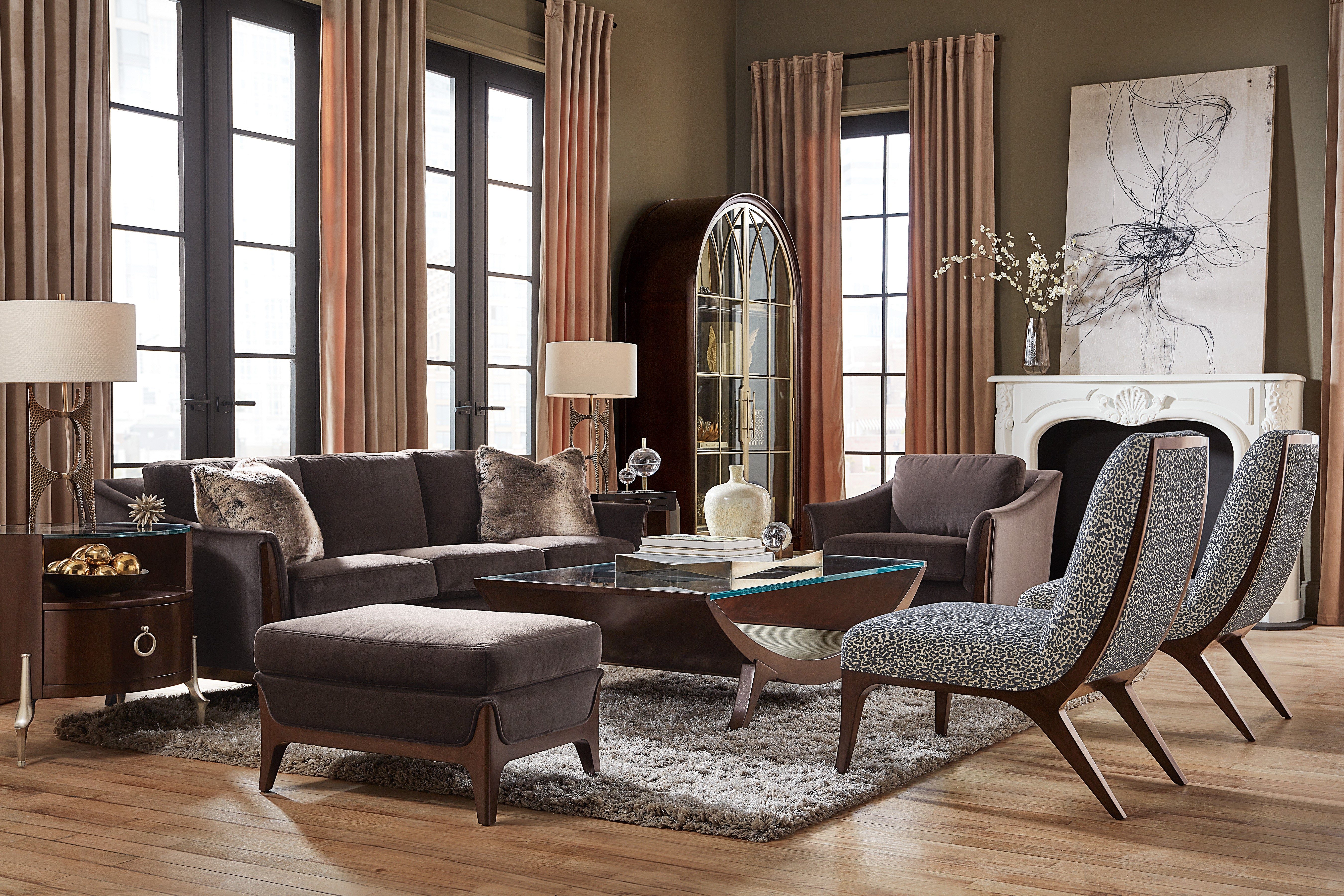 Hooker Furniture Living Room Sophia Sofa