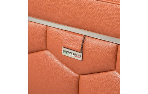 692 DivanItalia Beige Sofa – Top Grain Italian LeatherModel:  692-CAMEL-S