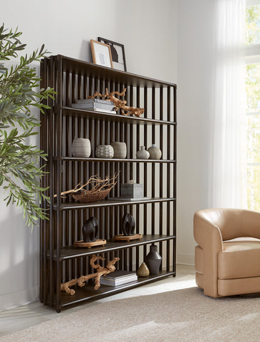 Hooker Furniture Home Office Retreat Slatted Bookcase