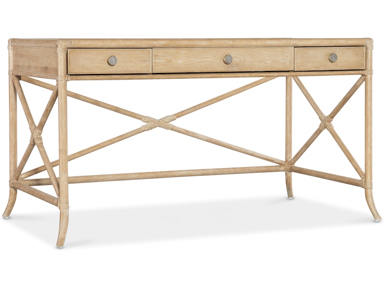 Hooker Furniture Home Office Retreat Pole Rattan Writing Desk