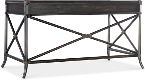 Hooker Furniture Home Office Retreat Pole Rattan Writing Desk