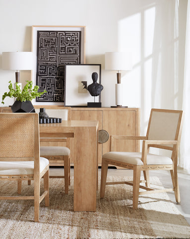 Hooker Furniture Casual Dining Retreat Cane Back Arm Chair - 2 per ctn/price each