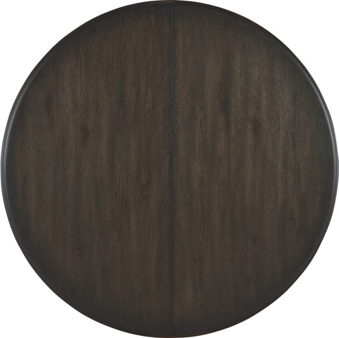 Hooker Furniture Casual Dining Retreat Pole Rattan Round Dining Table w/1-20in leaf