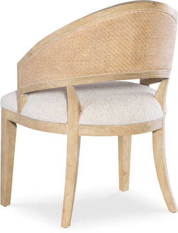 Hooker Furniture Casual Dining Retreat Cane Barrel Back Chair - 2 per ctn/price each