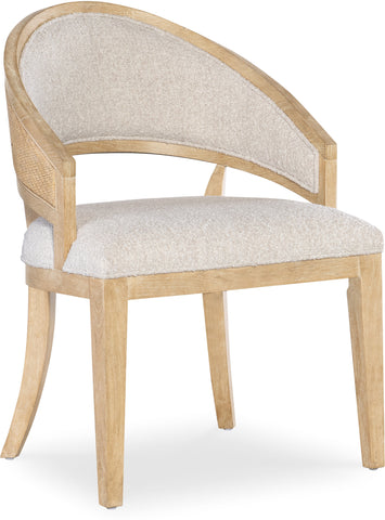 Hooker Furniture Casual Dining Retreat Cane Barrel Back Chair - 2 per ctn/price each