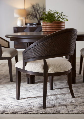 Hooker Furniture Casual Dining Retreat Cane Barrel Back Chair - 2 per ctn/price each