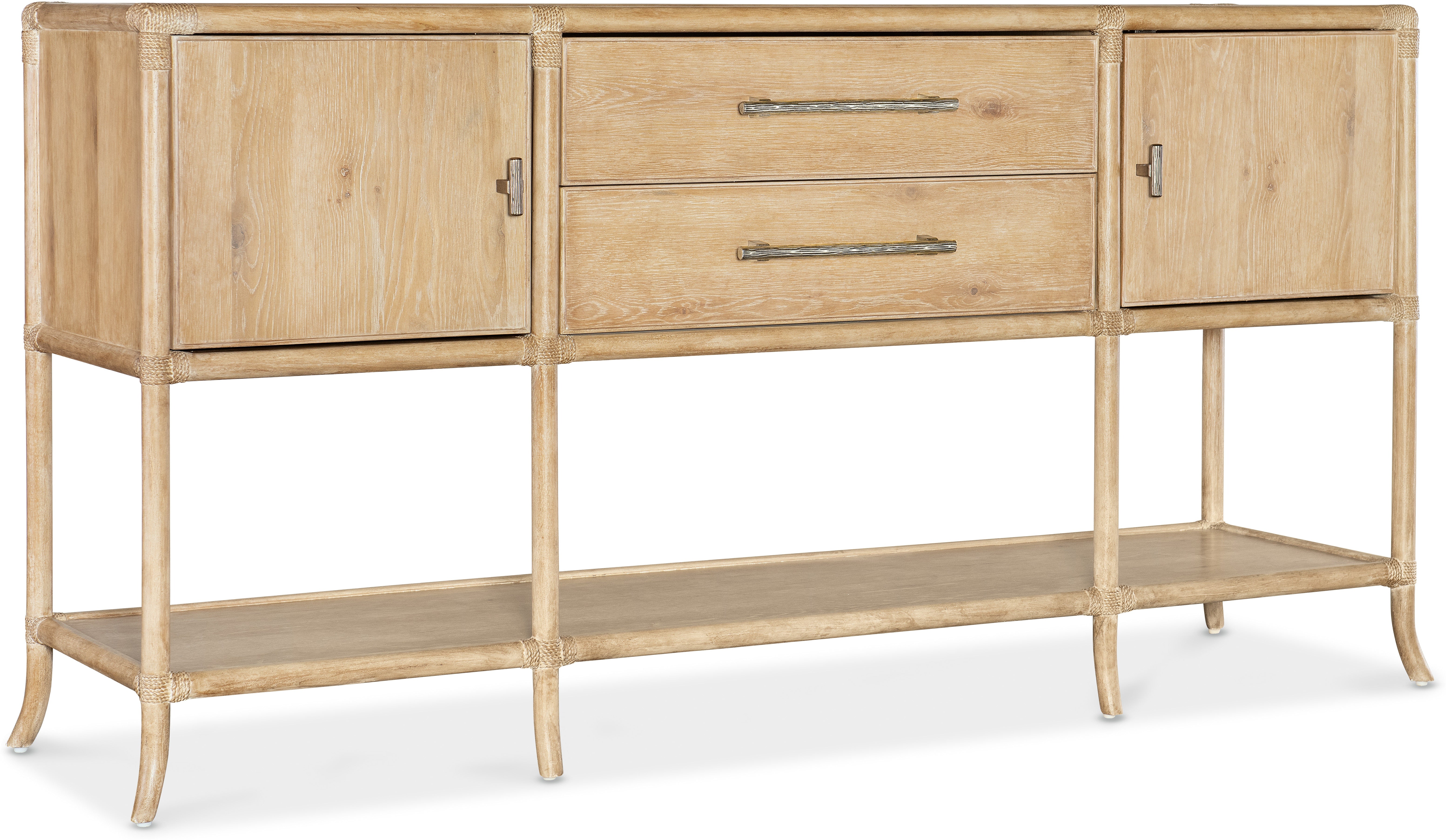 Hooker Furniture Casual Dining Retreat Pole Rattan Sideboard