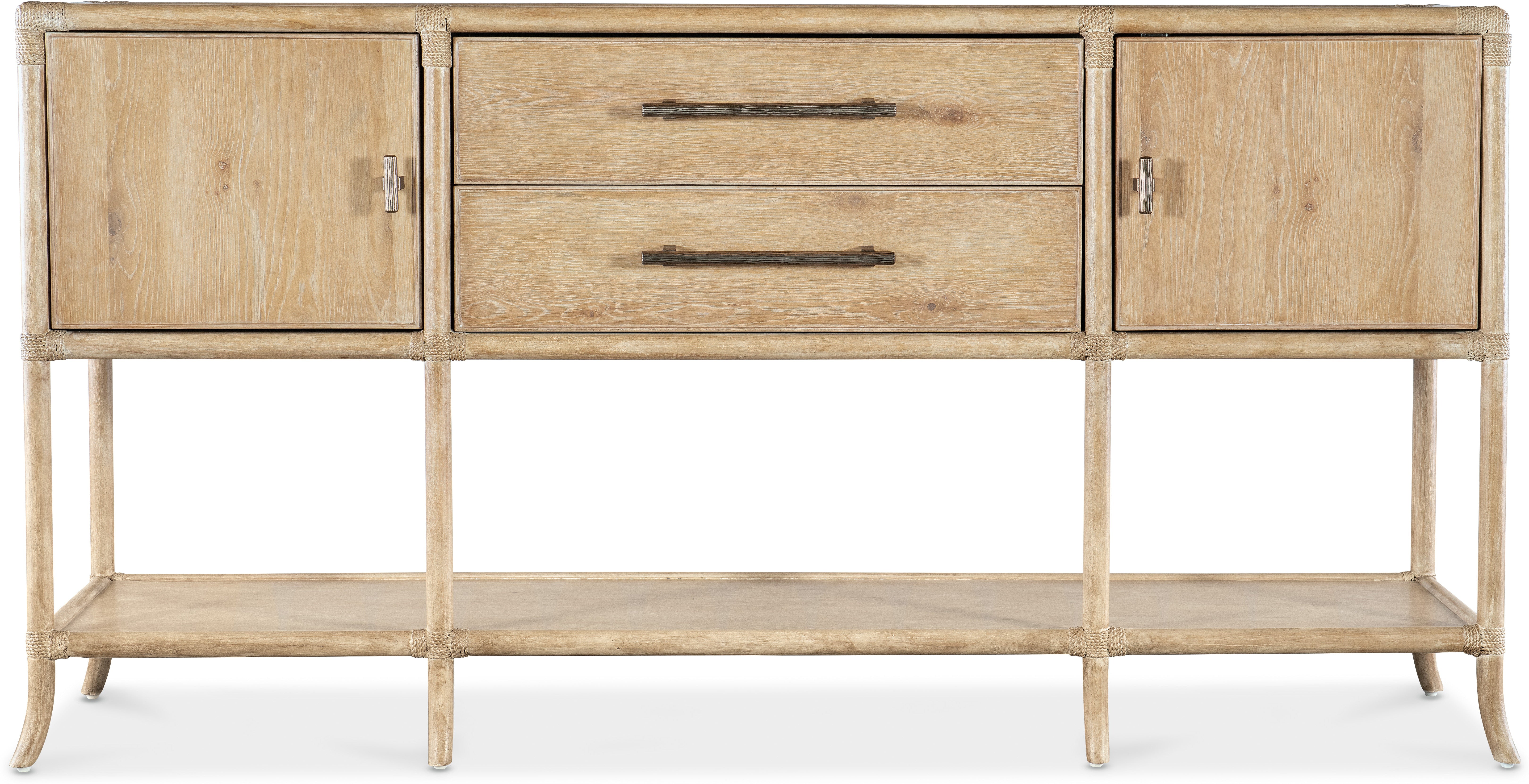 Hooker Furniture Casual Dining Retreat Pole Rattan Sideboard