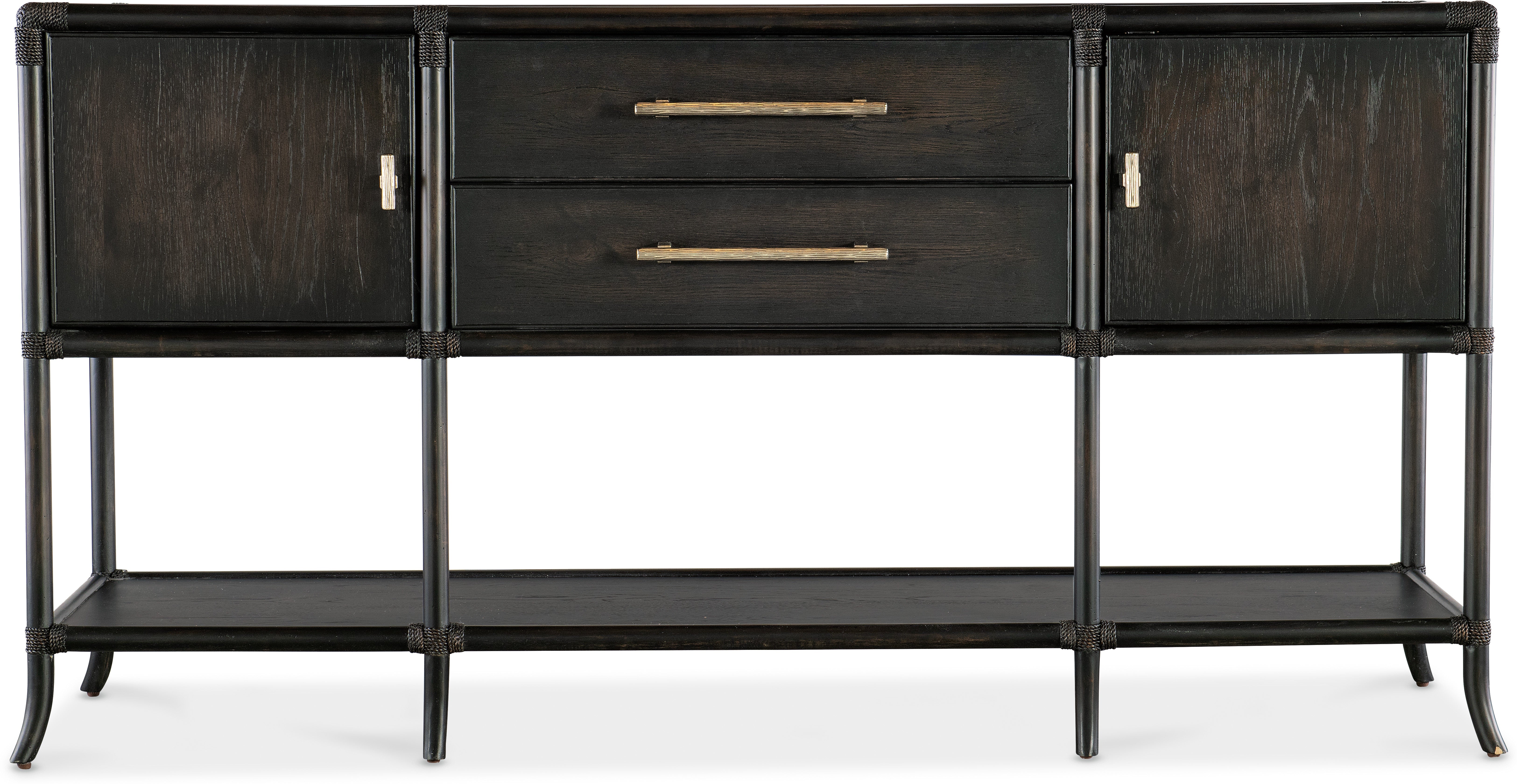 Hooker Furniture Casual Dining Retreat Pole Rattan Sideboard