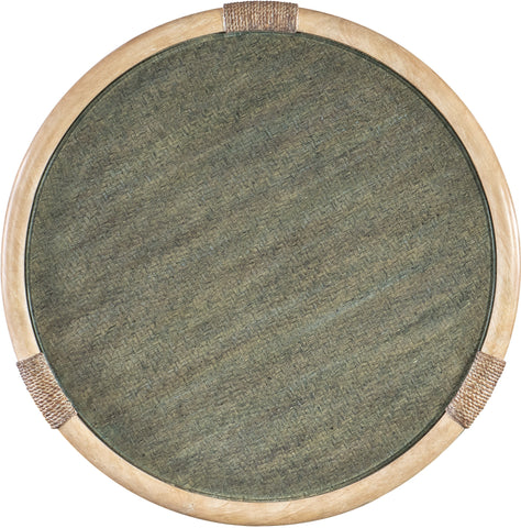 Hooker Furniture Living Room Retreat Raffia End Table