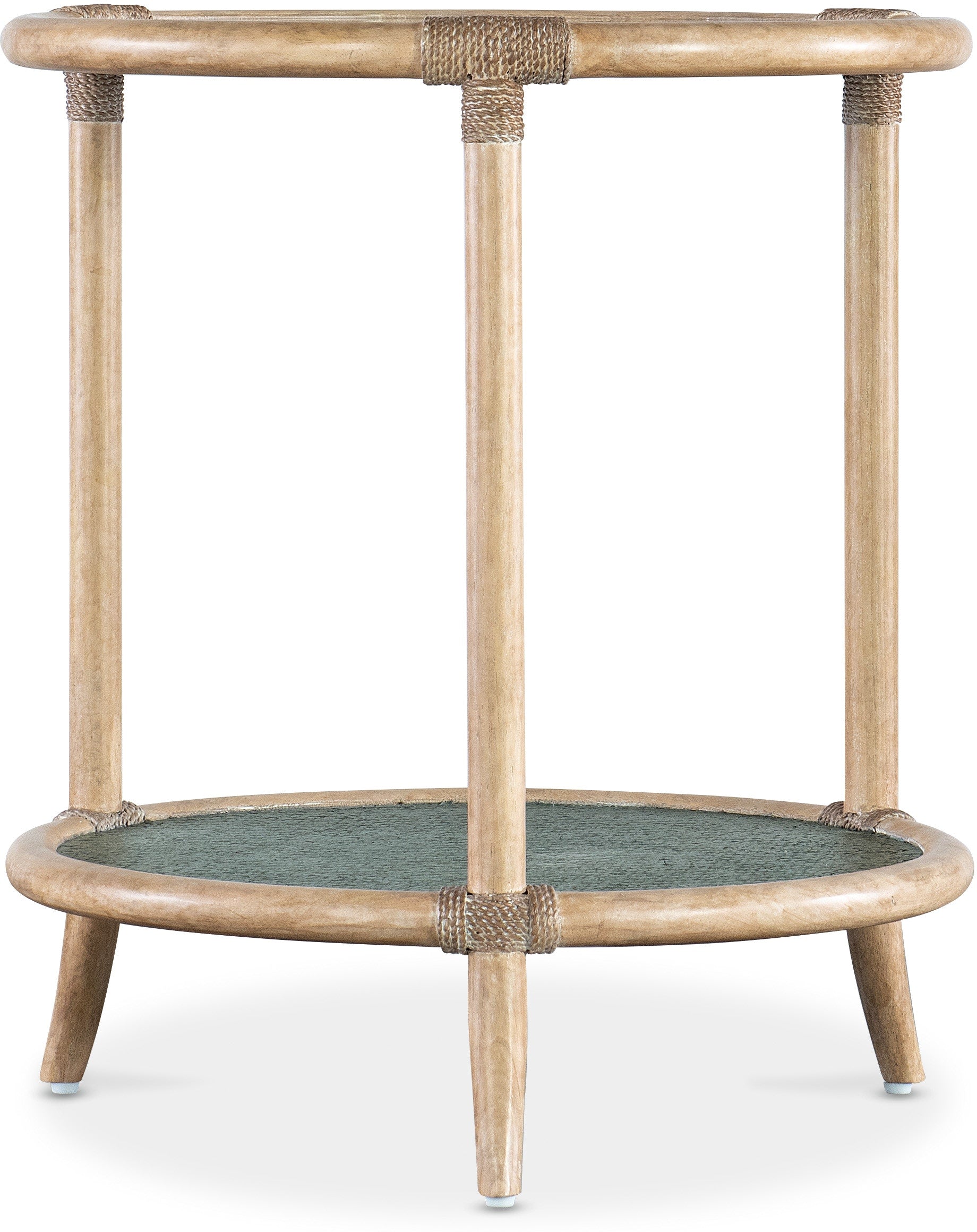 Hooker Furniture Living Room Retreat Raffia End Table