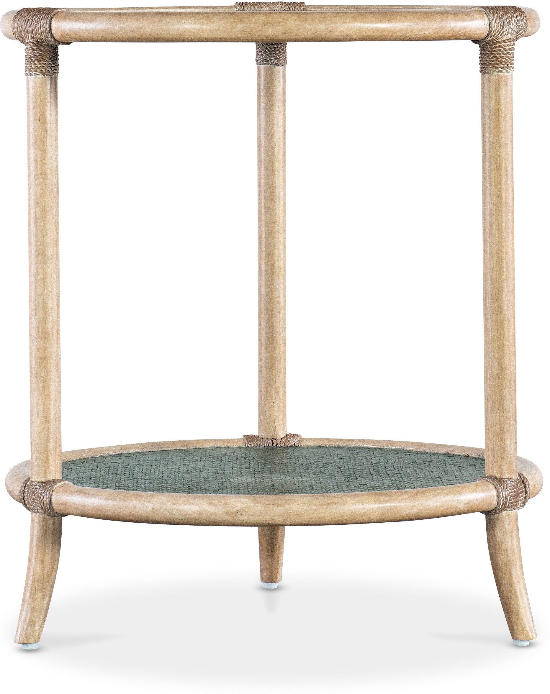 Hooker Furniture Living Room Retreat Raffia End Table