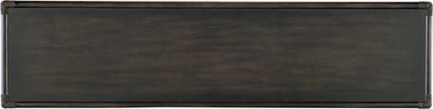 Hooker Furniture Living Room Retreat Pole Rattan Console