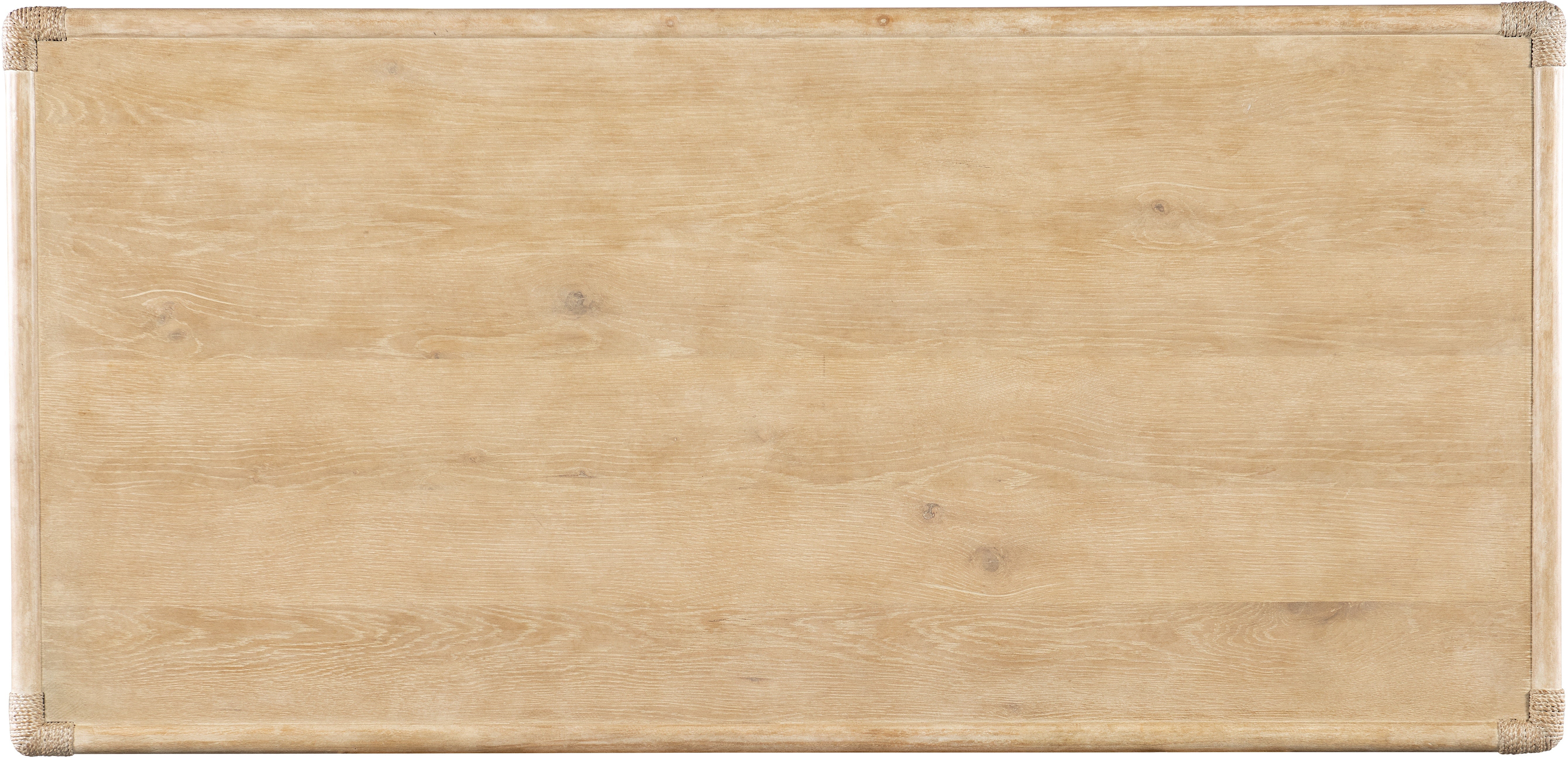 Hooker Furniture Living Room Retreat Pole Rattan Cocktail Table