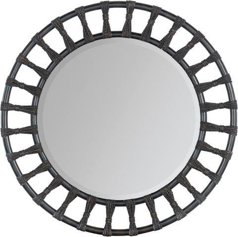 Hooker Furniture Bedroom Retreat Pole Rattan Accent Mirror