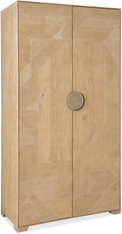 Hooker Furniture Bedroom Retreat Split Rattan Wardrobe