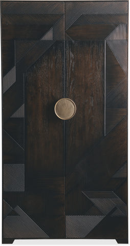 Hooker Furniture Bedroom Retreat Split Rattan Wardrobe