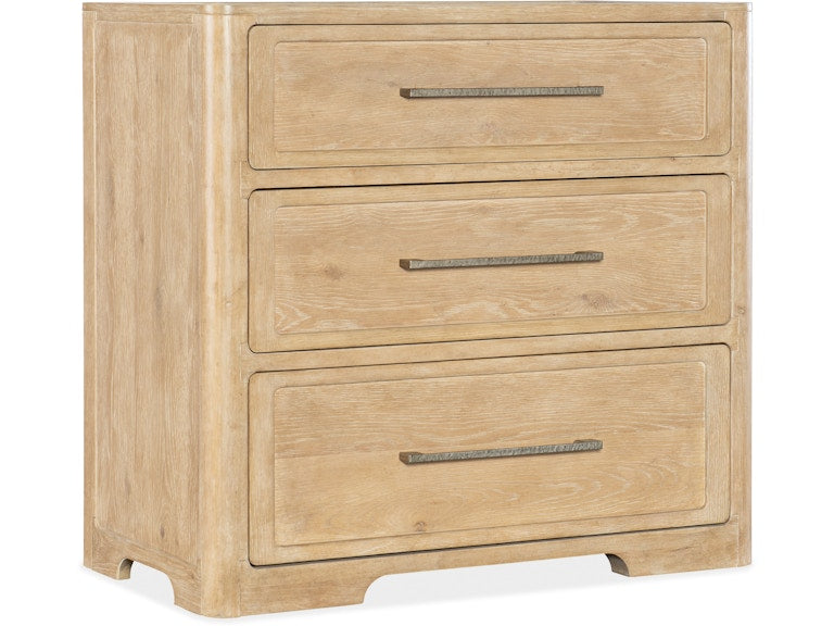 Hooker Furniture Bedroom Retreat Three-Drawer Nightstand