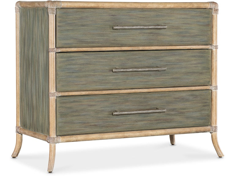 Hooker Furniture Bedroom Retreat Pole Rattan Chest