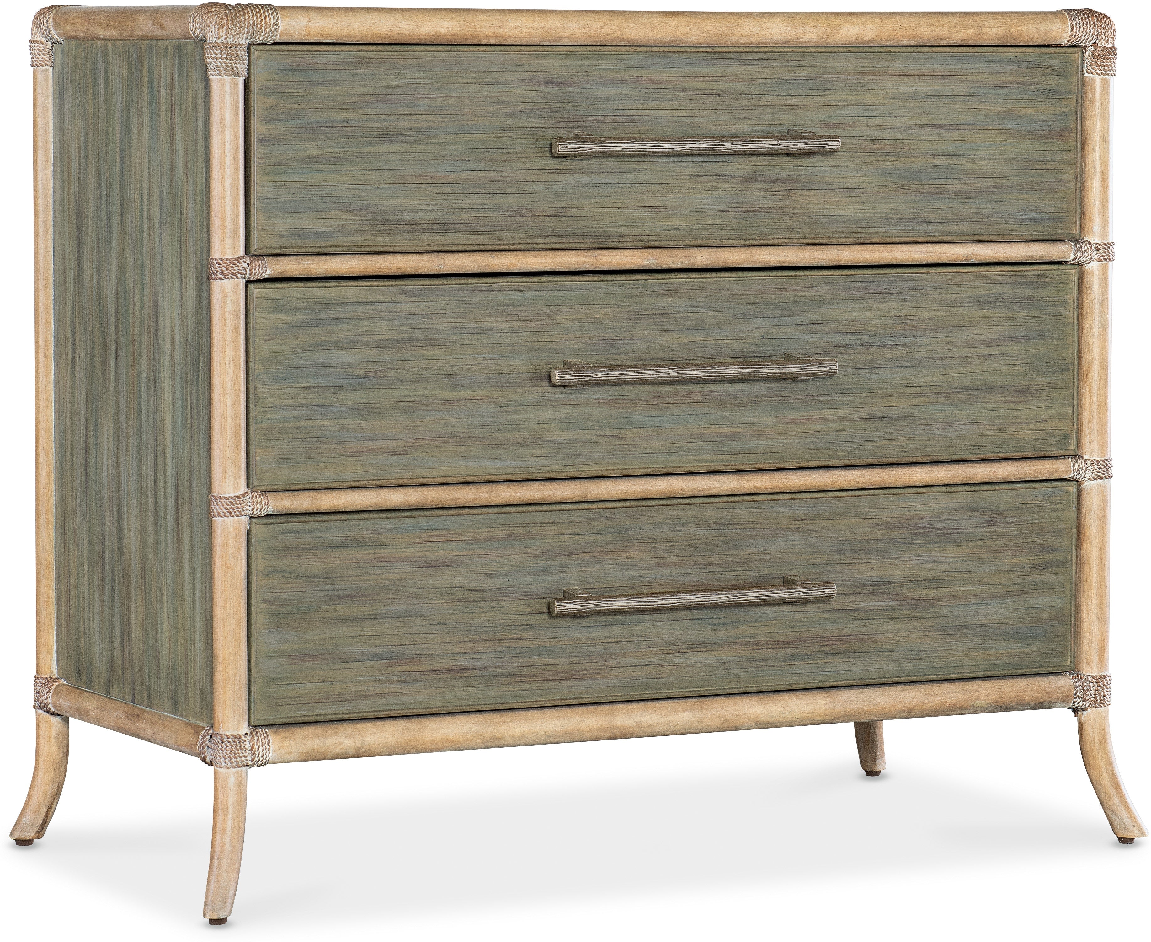 Hooker Furniture Bedroom Retreat Pole Rattan Chest