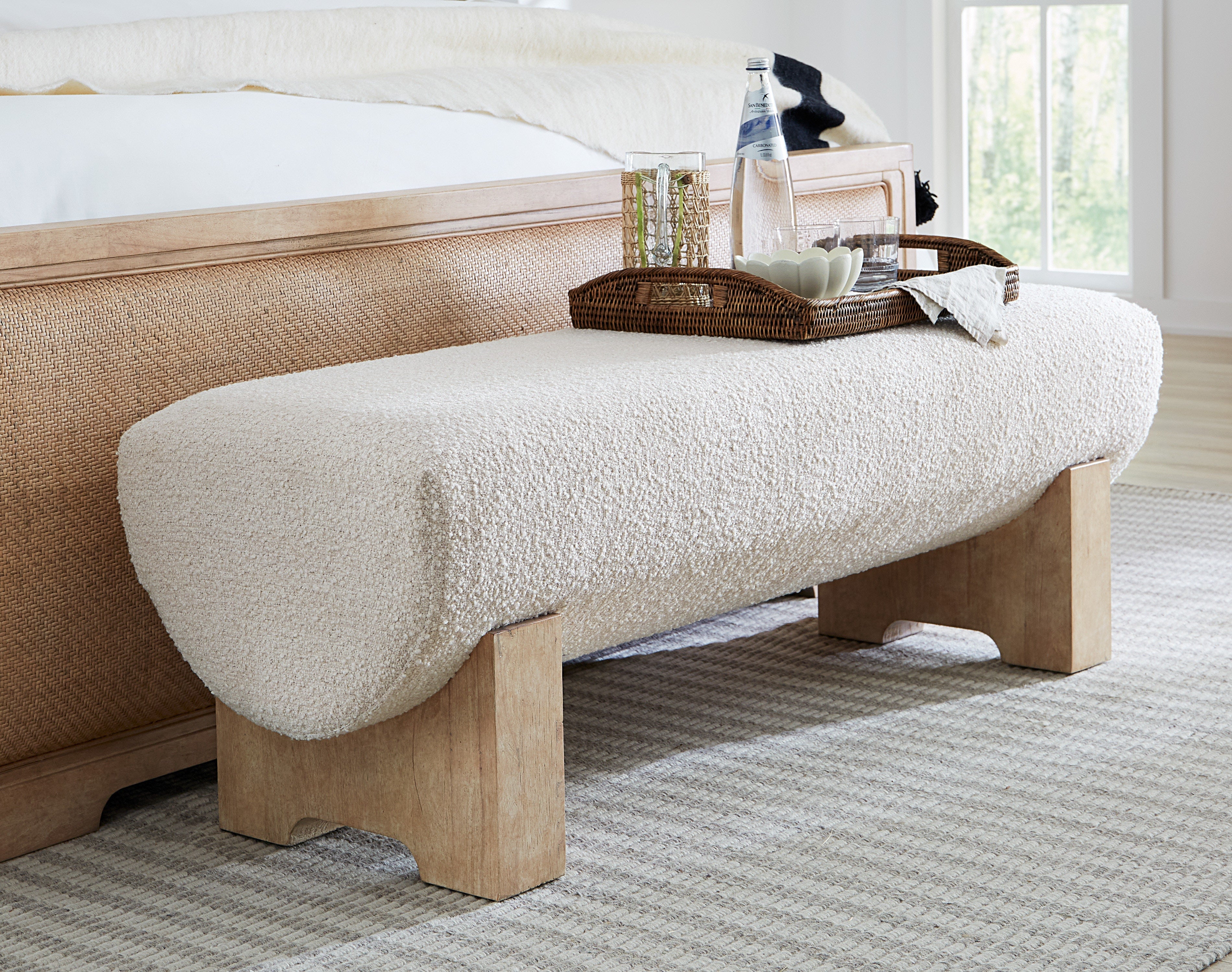 Hooker Furniture Bedroom Retreat Bed Bench
