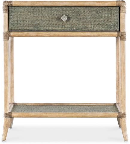 Hooker Furniture Bedroom Retreat Pole Rattan Bedside Table
