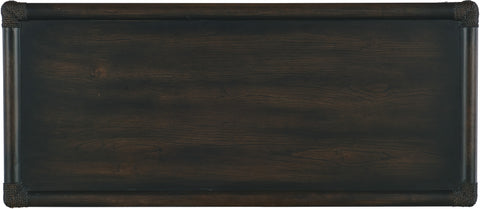 Hooker Furniture Bedroom Retreat Pole Rattan Five-Drawer Chest