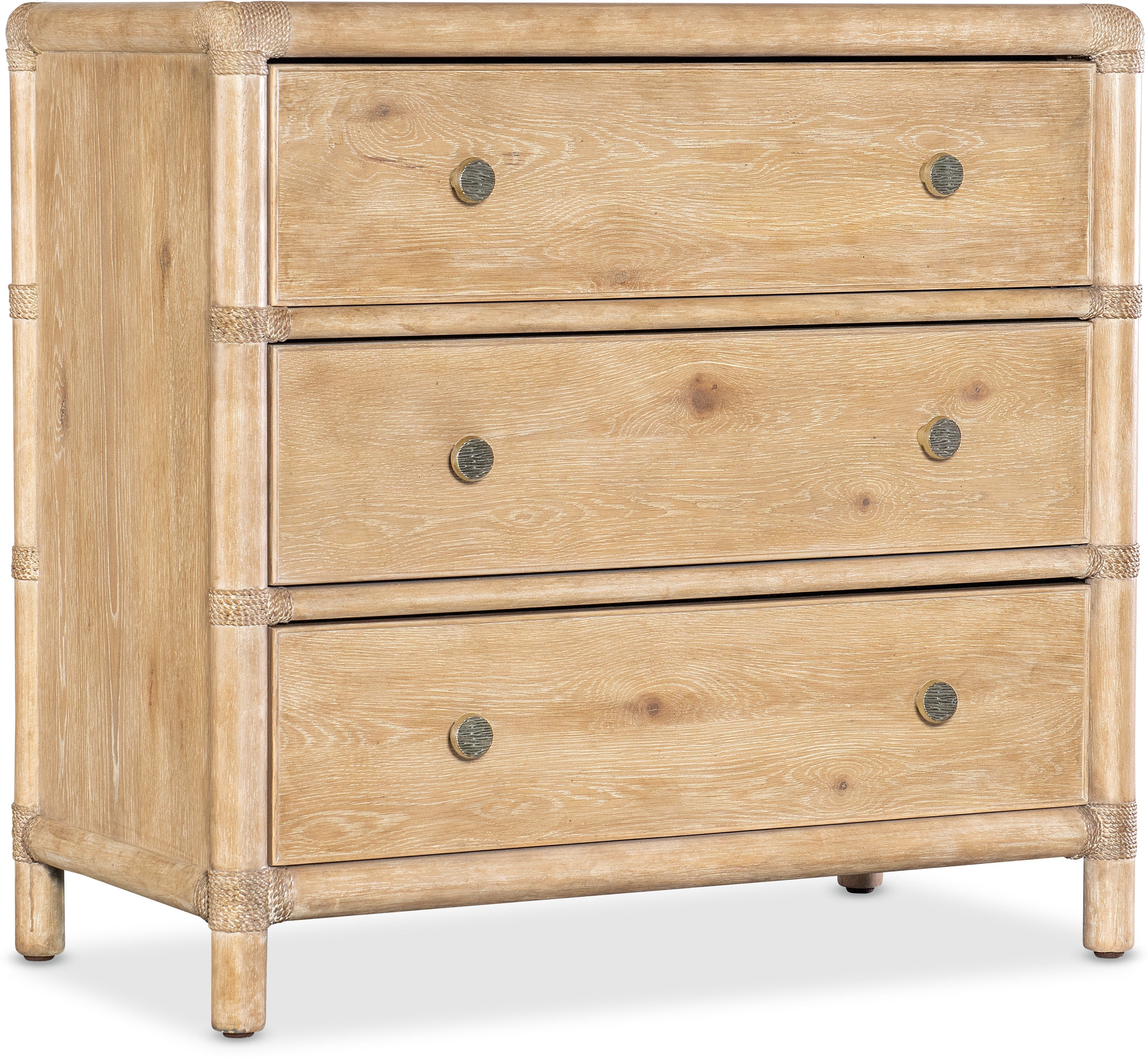 Hooker Furniture Bedroom Retreat Pole Rattan Nightstand