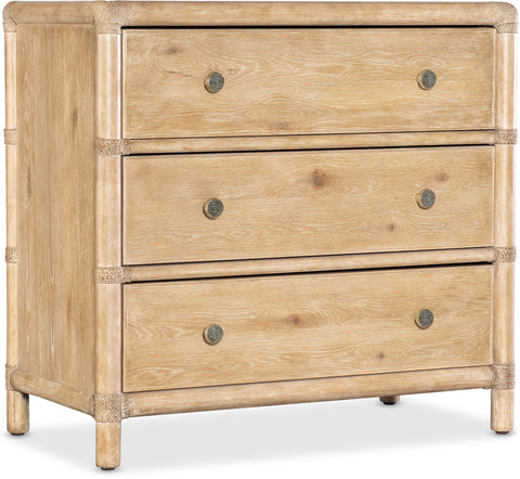 Hooker Furniture Bedroom Retreat Pole Rattan Nightstand