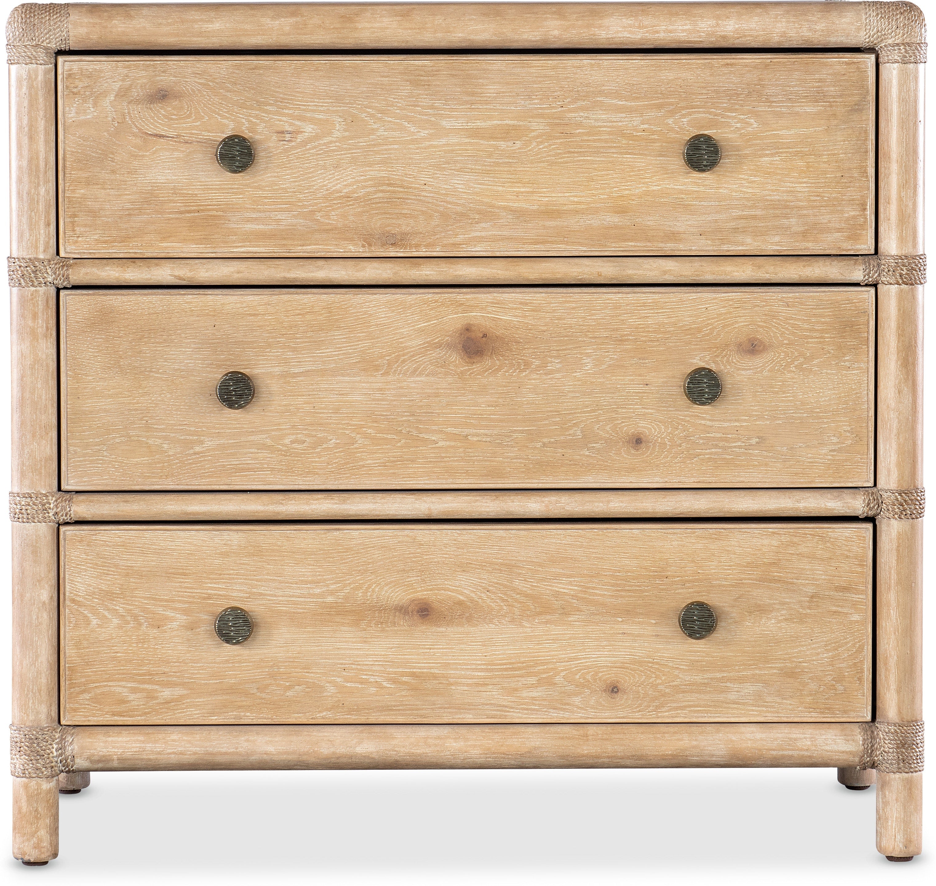 Hooker Furniture Bedroom Retreat Pole Rattan Nightstand