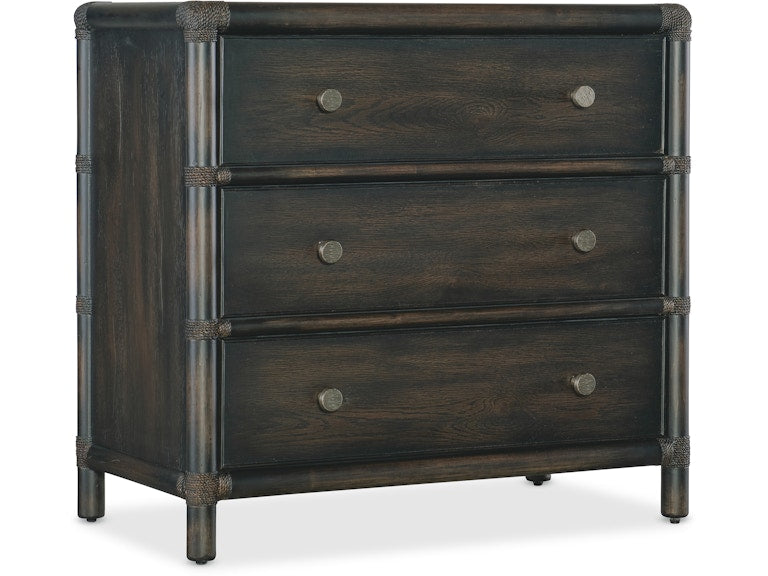 Hooker Furniture Bedroom Retreat Pole Rattan Nightstand