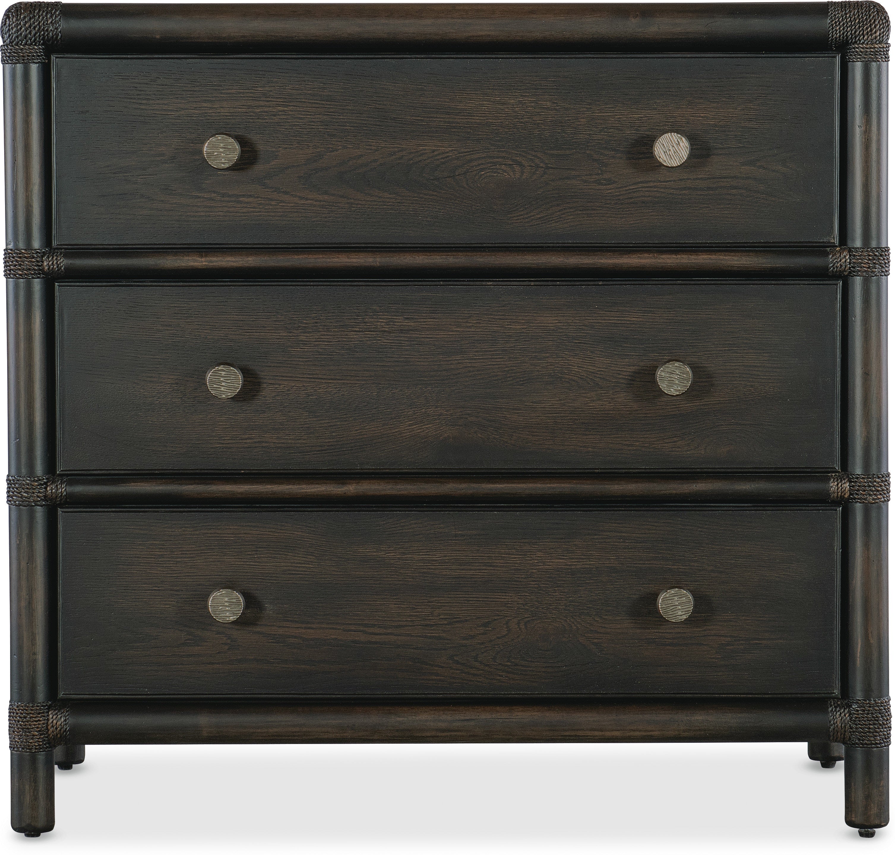 Hooker Furniture Bedroom Retreat Pole Rattan Nightstand