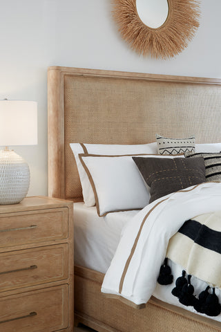 Hooker Furniture Bedroom Retreat King Cane Panel Bed