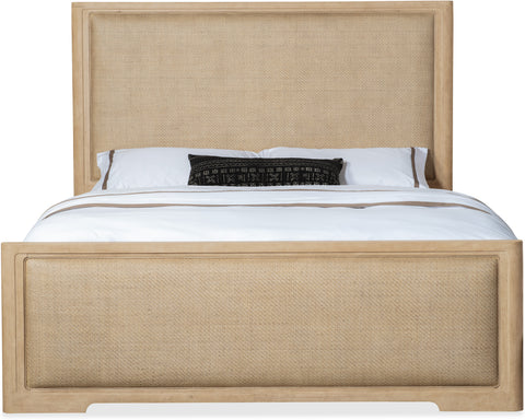 Hooker Furniture Bedroom Retreat Queen Cane Panel Bed