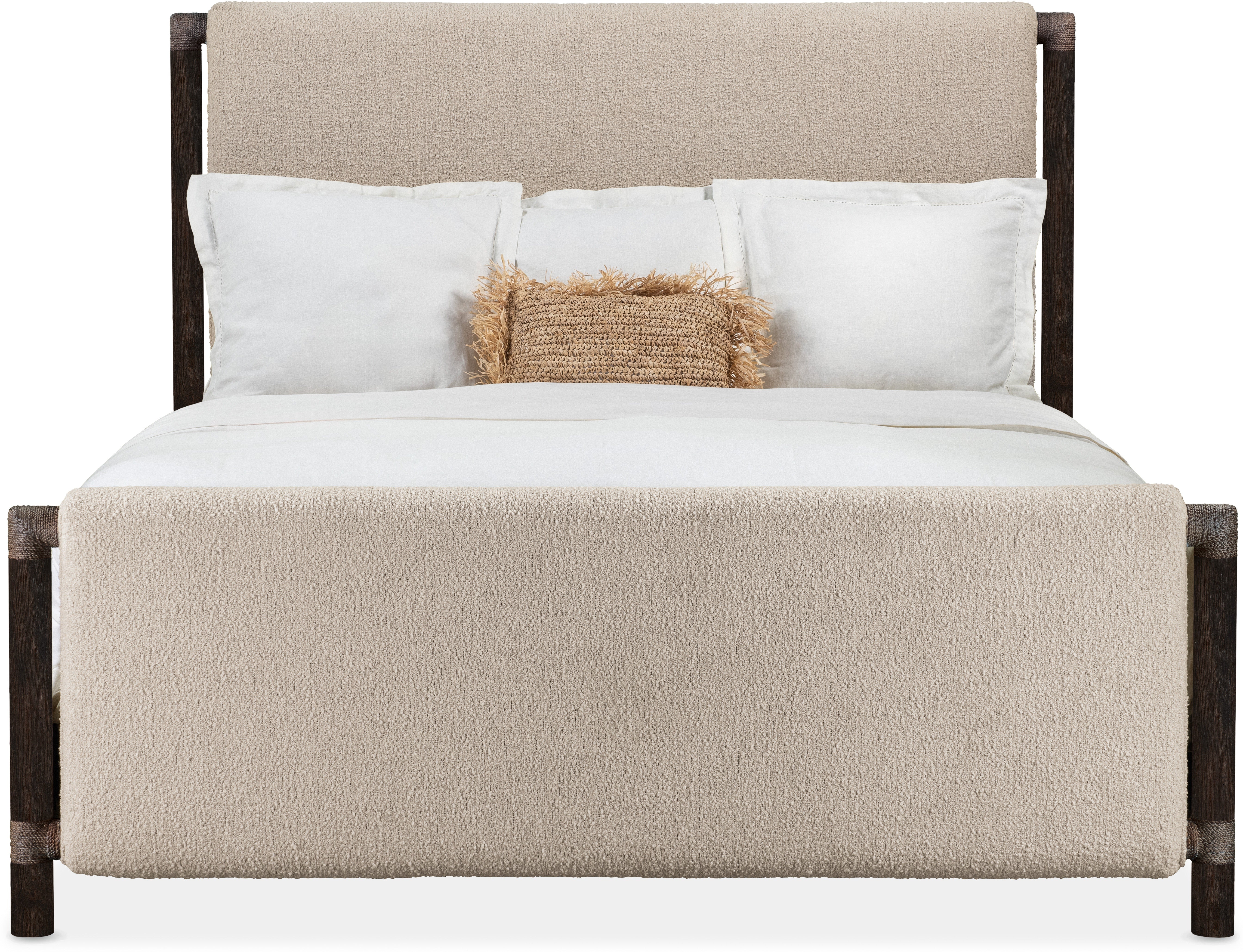 Hooker Furniture Bedroom Retreat King Upholstered Panel Bed