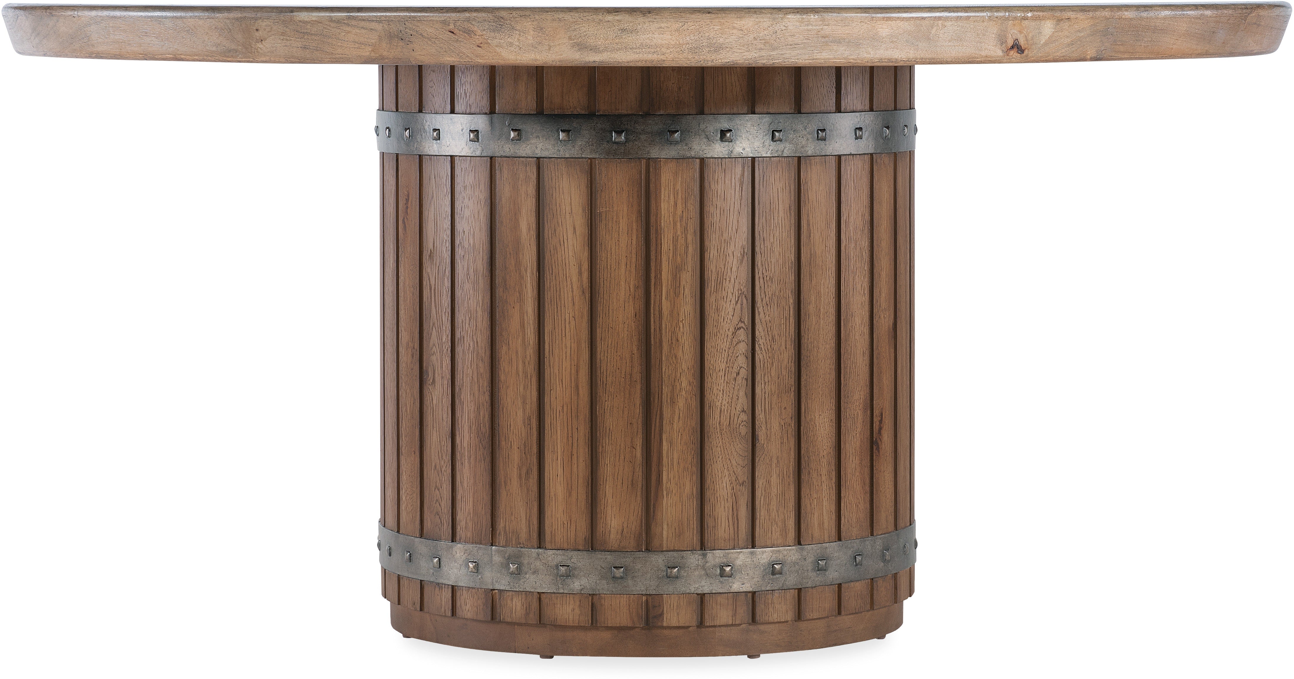 Hooker Furniture Casual Dining Vineyard Row Round Dining Table