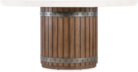 Hooker Furniture Casual Dining Vineyard Row Round Dining Table