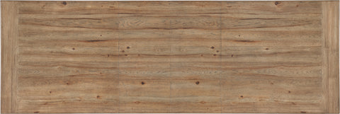 Hooker Furniture Casual Dining Vineyard Row Rectangle Dining Table with Two 20-inch Leaves